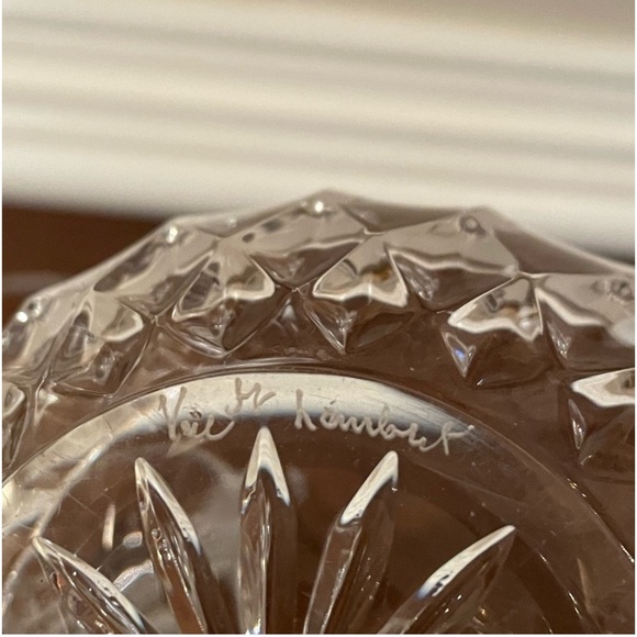 Vintage Val St. Lambert Imperial Crystal Cream and Sugar - Picture 11 of 13